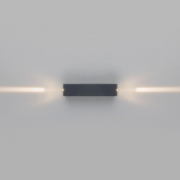 Уличный настенный светодиодный светильник Elektrostandard Blaze 35136/W серый a057051