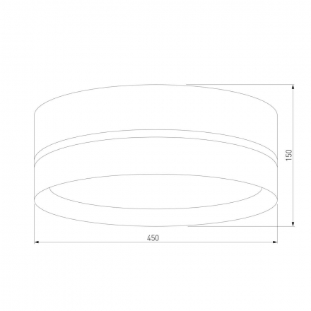 Потолочный светильник TK Lighting 6548 Paglia Black