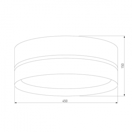 Потолочный светильник TK Lighting 6548 Paglia Black