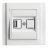 Розетка USB Vesta-Electric Verona белый FRZ00050301BEL