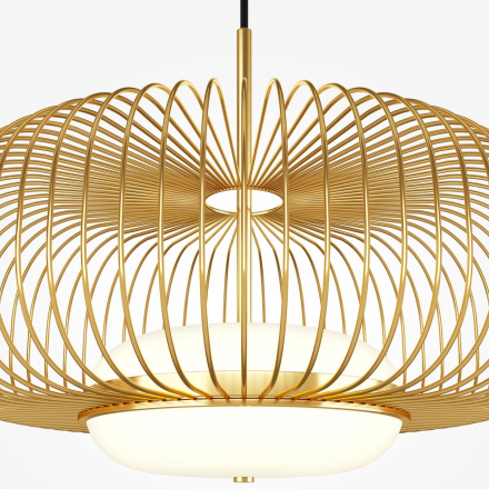 Подвесной светодиодный светильник Maytoni Levitation MOD376PL-L30G3K