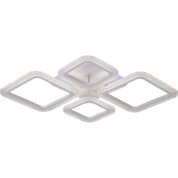 Потолочная светодиодная люстра Reluce 08491-0.3-2+2RGB WH(RGB)