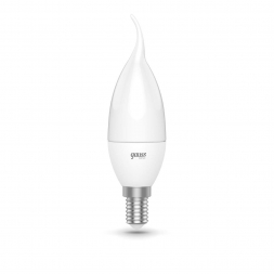 Лампа светодиодная Gauss E14 5,5W 3000К матовая 1034116