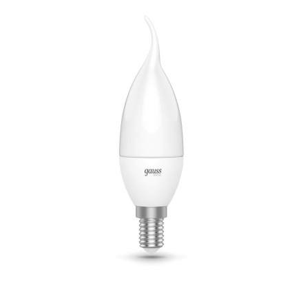 Лампа светодиодная Gauss E14 5,5W 3000К матовая 1034116