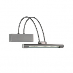 Подсветка для зеркал Ideal Lux Bow Ap D26 Nickel 005379