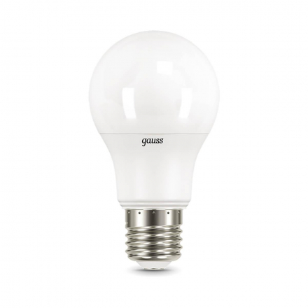 Лампа светодиодная диммируемая Gauss E27 11W 3000K матовая 102502111-D