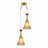 Подвесной светильник Reluce 02005-0.9-02 Amber