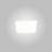 Встраиваемый светодиодный светильник Crystal Lux CLT 501C100 WH