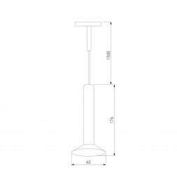 Трековый светодиодный светильник Elektrostandard Mini Magnetic 85164/01 a065651