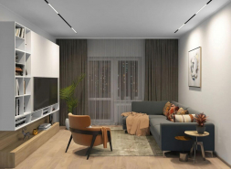 Трековый светодиодный светильник Denkirs Smart Linear DK8005-BK