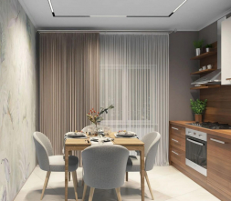 Трековый светодиодный светильник Denkirs Smart Linear DK8005-BK
