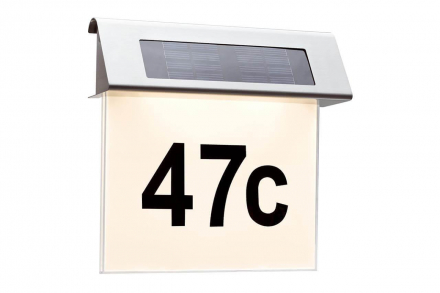 Светильник на солнечных батареях Paulmann House Number 93765