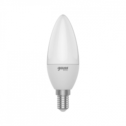 Лампа светодиодная Gauss E14 5,5W 4100К матовая 1033126