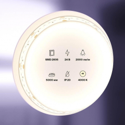 Светодиодная лента Maytoni Technical 20W/m 180LED/m 2835SMD дневной белый 5M 10155