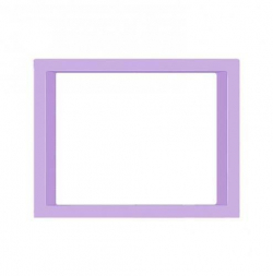 Вставка 2-модульная Mono Electric Larissa светло-сиреневая 103-001000-153