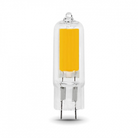 Лампа светодиодная Gauss G4 4.5W 4100K прозрачная 107807204