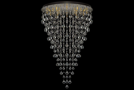 Каскадная люстра Arti Lampadari Flusso H 1.4.80.615 N