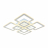 Потолочная светодиодная люстра Profit Light 8882/4+4B PGD