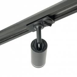 Светильник Feron AL146 трековый однофазный на шинопровод под лампу GU10, черный 51325