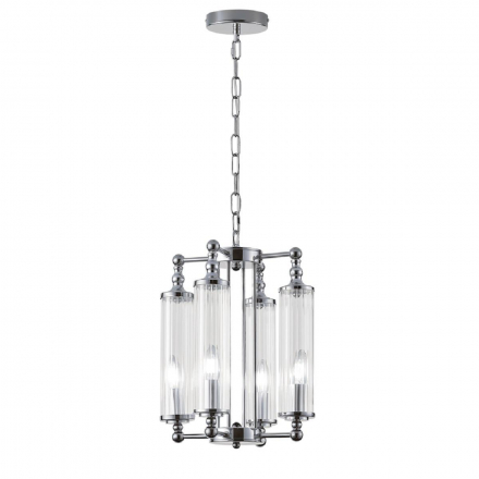 Подвесная люстра Crystal Lux TOMAS SP4 CHROME
