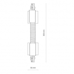 Коннектор гибкий Nowodvorski Ctls Power 8676