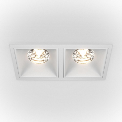 Встраиваемый светильник Maytoni Alfa LED DL043-02-15W4K-SQ-W