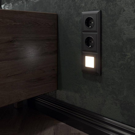 Рамка Werkel Fiore на 3 поста черный матовый W0032208 4690389160417