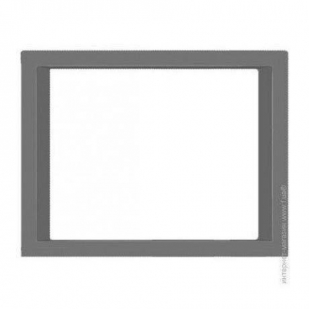 Вставка 2-модульная Mono Electric Larissa серый 103-000200-153