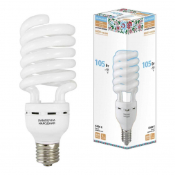 Лампа люминесцентная TDM Electric Народная E40 105W 6500K матовая SQ0347-0048