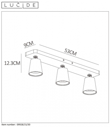 Спот Lucide Turnon 09928/15/30