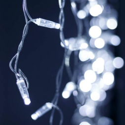 Уличная светодиодная гирлянда Ardecoled бахрома ARD-Edge-Classic-2400x600-Clear-88LED-Milk-STD White 034103