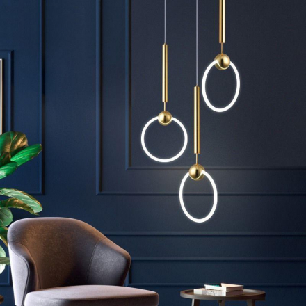 Подвесной светодиодный светильник Imperium Loft Ring 178407-26