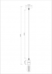 Подвесной светильник Arte Lamp Mark A7047SP-1BK