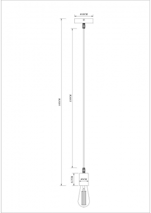 Подвесной светильник Arte Lamp Mark A7047SP-1BK