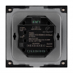 Панель управления Arlight Smart-P22-RGBW-G-IN Black 033766