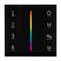 Панель управления Arlight Smart-P22-RGBW-G-IN Black 033766