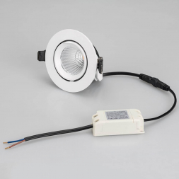 Встраиваемый светодиодный светильник Arlight LTD-Explorer-R100-12W White6000 024028