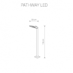 Уличный светодиодный светильник Nowodvorski Pathway Led 9420