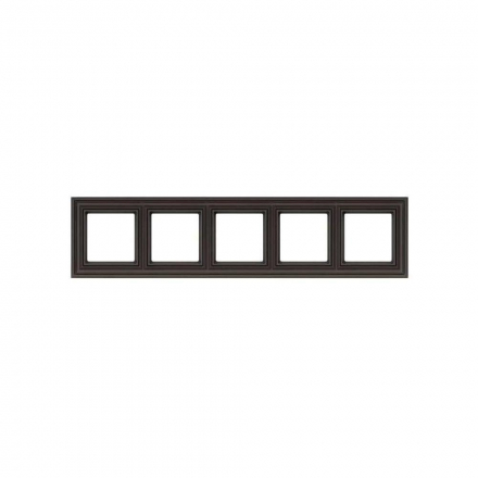Рамка 5-постовая Liregus Retro коричневый омбре 29-047