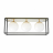 Потолочная люстра Lumina Deco Maldini LDC 8060-3 F.GD+BK