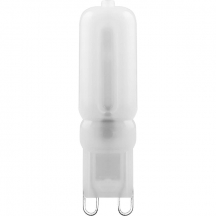 Лампа светодиодная Feron G9 7W 4000K Прямосторонняя Матовая LB-43125756