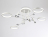 Потолочная светодиодная люстра Ambrella light Comfort LineTech FL51648