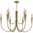 Потолочный светильник ILLUMICO IL0441-9P-79 BRASS VASE