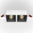 Встраиваемый светильник Maytoni Alfa LED DL043-02-15W4K-SQ-WB