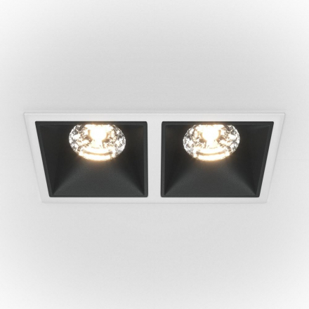 Встраиваемый светильник Maytoni Alfa LED DL043-02-15W4K-SQ-WB
