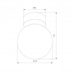 Потолочный светильник TK Lighting 10255 Estera