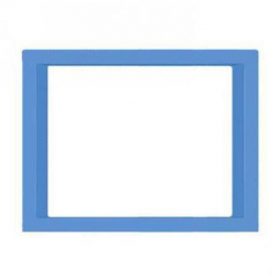 Вставка 2-модульная Mono Electric Larissa синий 103-000600-153