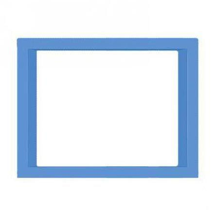 Вставка 2-модульная Mono Electric Larissa синий 103-000600-153