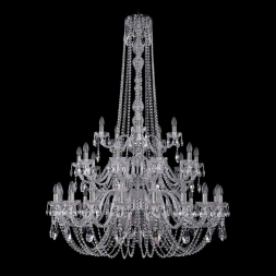 Подвесная люстра Bohemia Ivele 1402/20+10+5/400/h-158/3d Ni