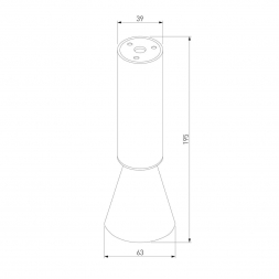 Светодиодный спот Elektrostandard Piks 25107/LED a066493